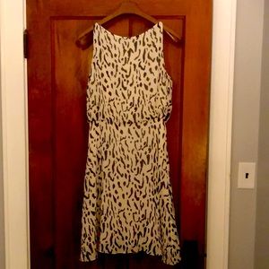 Jack Mulqueen silk summer cocktail dress